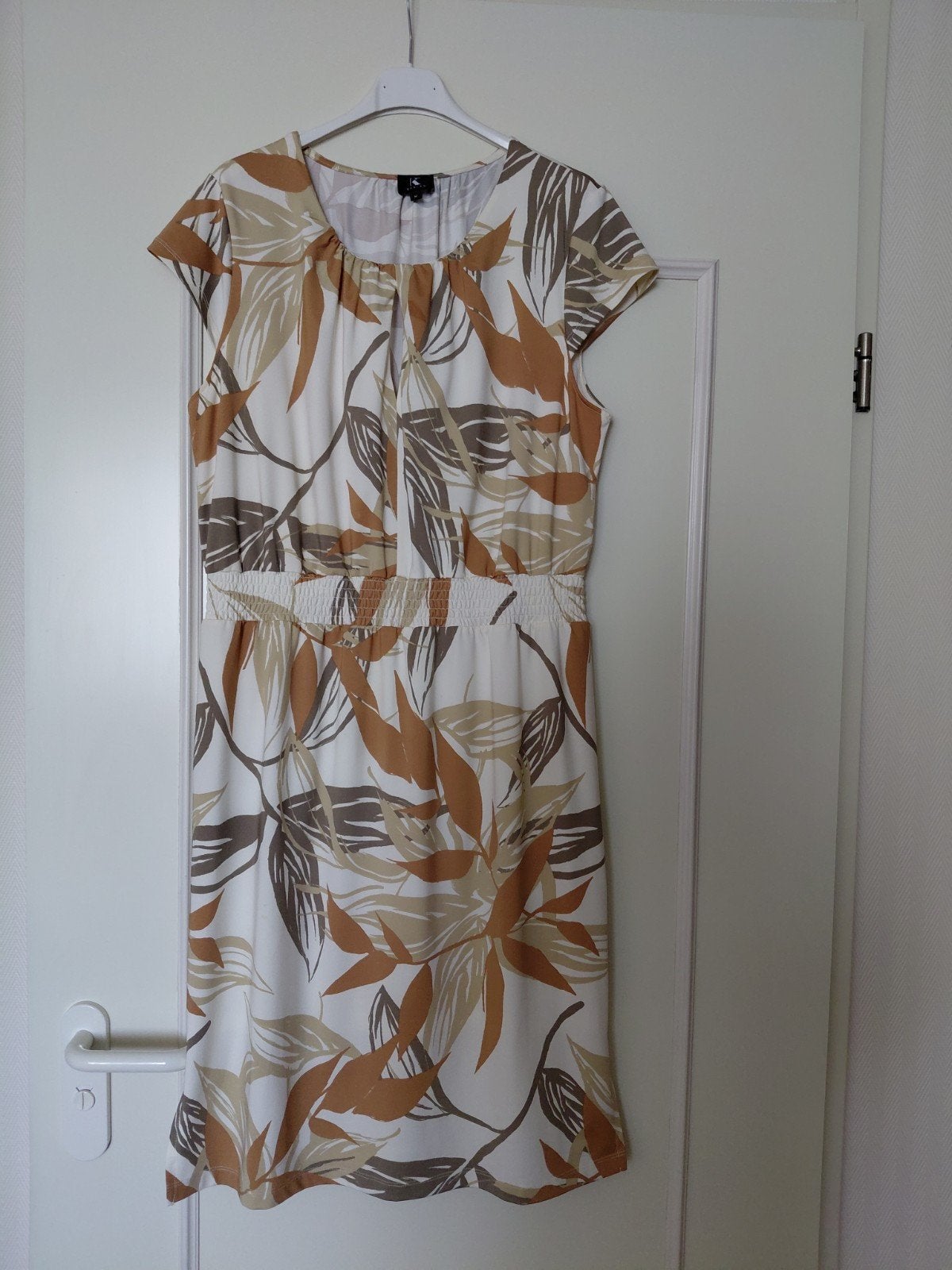 Jurk M, Kleding | Dames, Jurken, Maat 38/40 (M), K Design, Beige, Nieuw