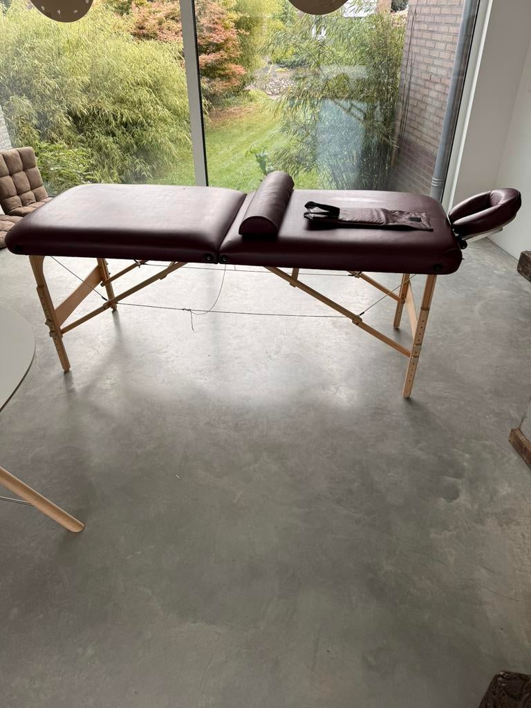 Inklapbare massagetafel Happy Massage Tables + accessoires, Sport en Fitness, Massageproducten, Ophalen of Verzenden, Zo goed als nieuw