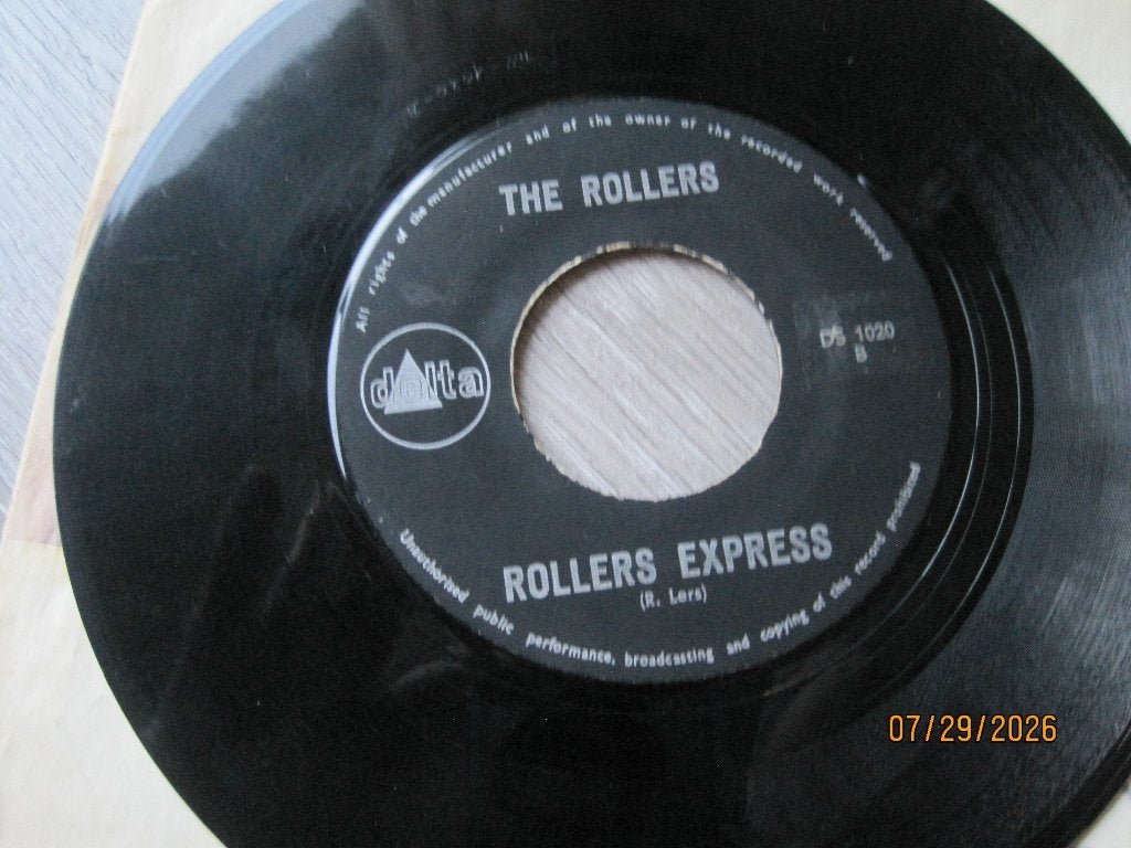 The Rollers   -   Violetta     (indorock), Cd's en Dvd's, Vinyl Singles, Gebruikt, Originele persing, Ophalen of Verzenden, Pop