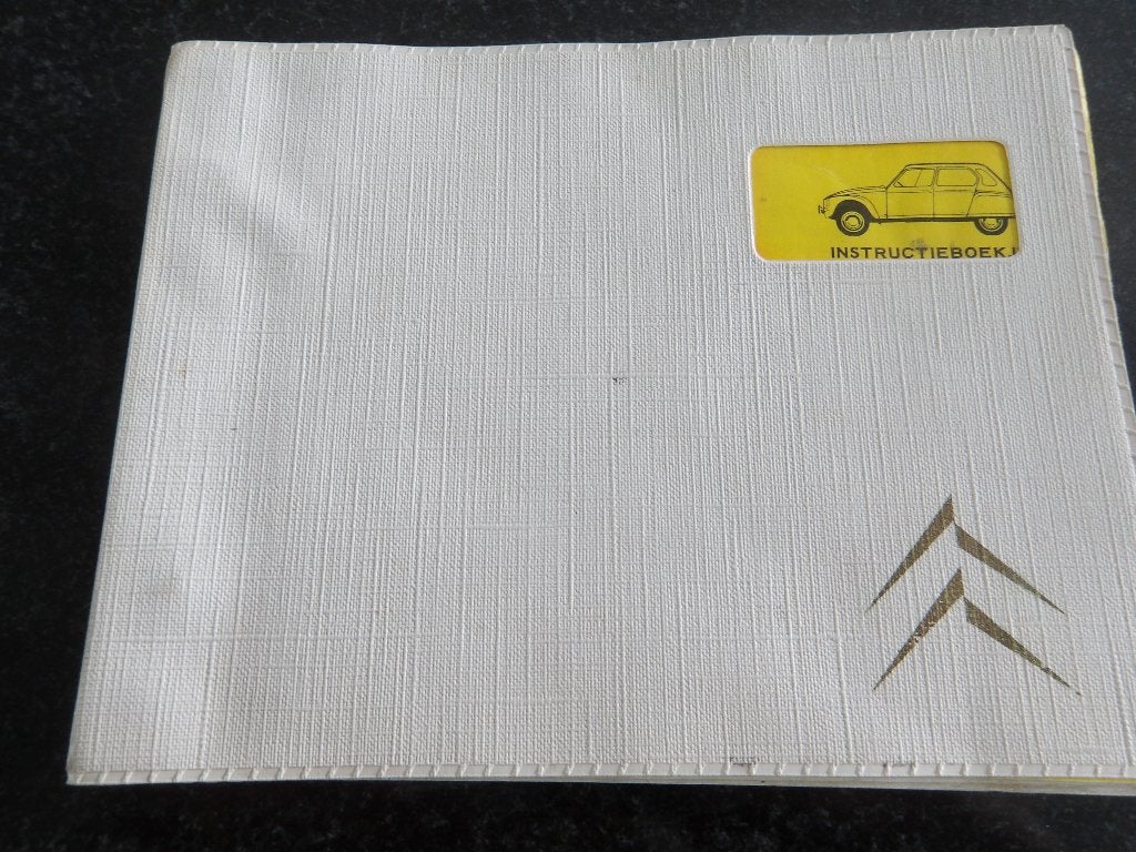 Citroën Dyane - Instructieboekje NL, Verzenden