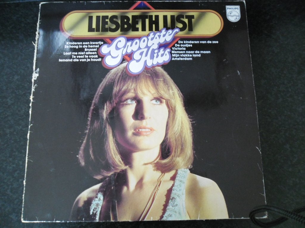LIESBETH LIST - grootste hits, Cd's en Dvd's, Vinyl | Nederlandstalig, LP, Ophalen of Verzenden, Zo goed als nieuw, Levenslied of Smartlap