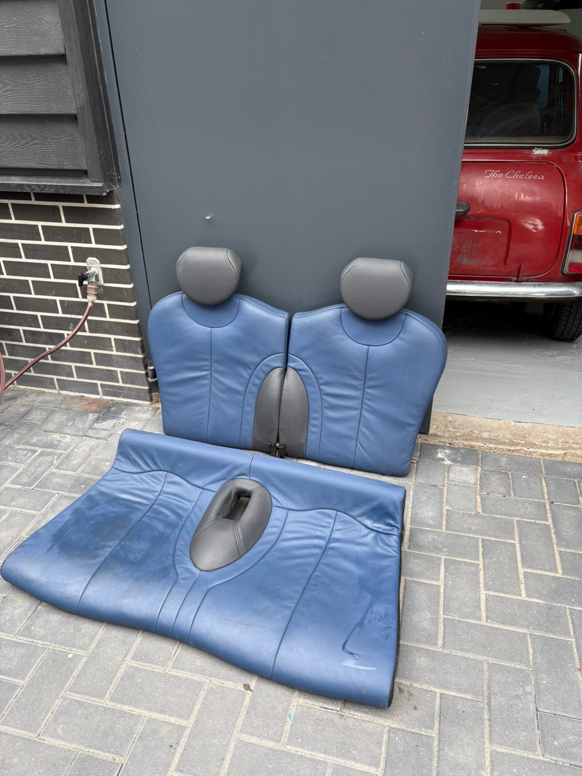Mini R53 lederen Stoelen en achterbank, Auto-onderdelen, Interieur en Bekleding, Ophalen, Gebruikt, Mini