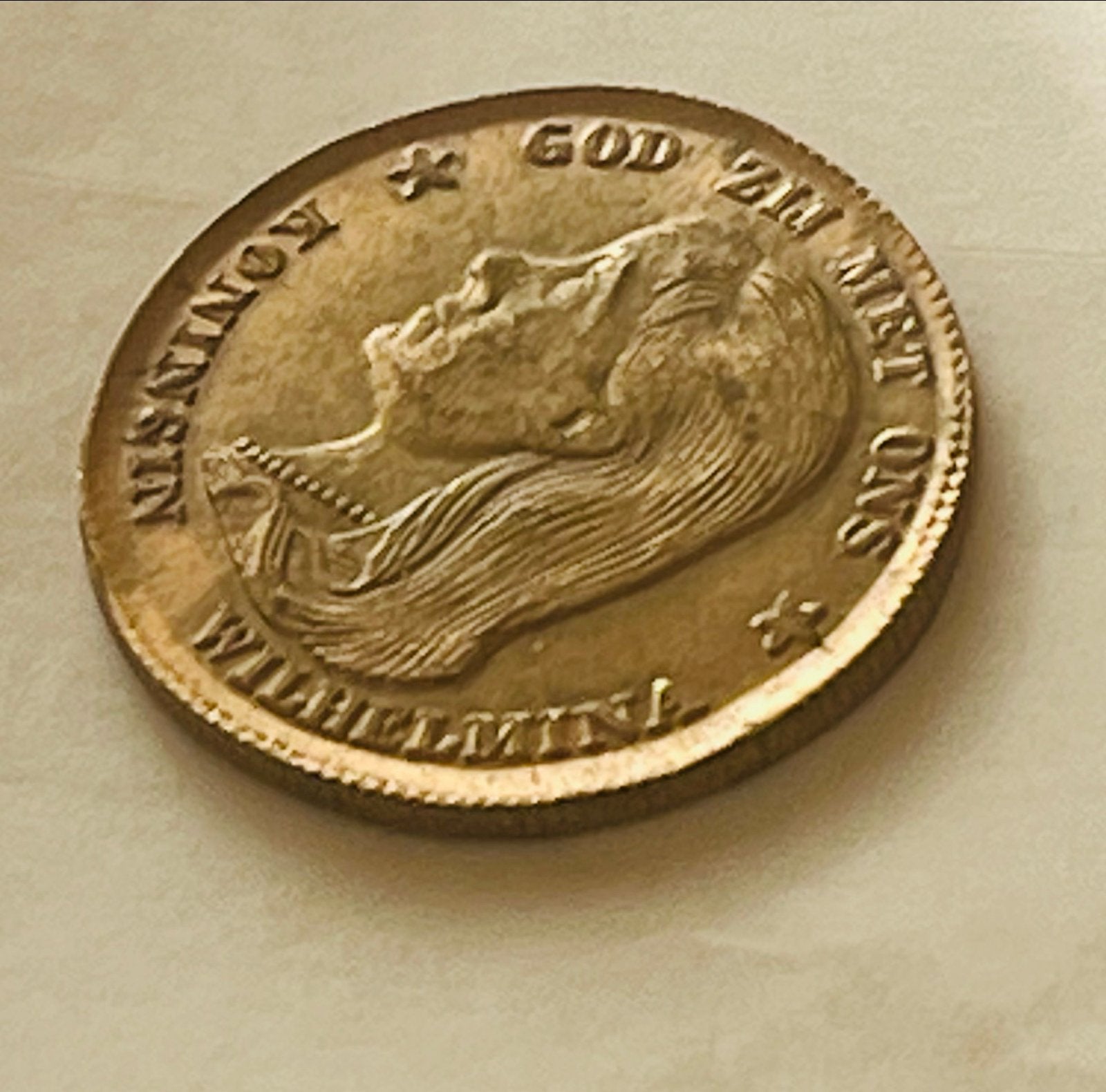 Replica Gouden Tientje Koningin Wilhelmina 1897, Verzenden, Koningin Wilhelmina, 10 gulden, Losse munt