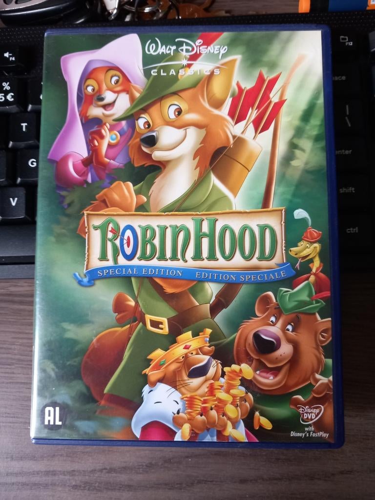 Disney's Robin Hood Special Edition DVD, Alle leeftijden, Ophalen of Verzenden, Zo goed als nieuw