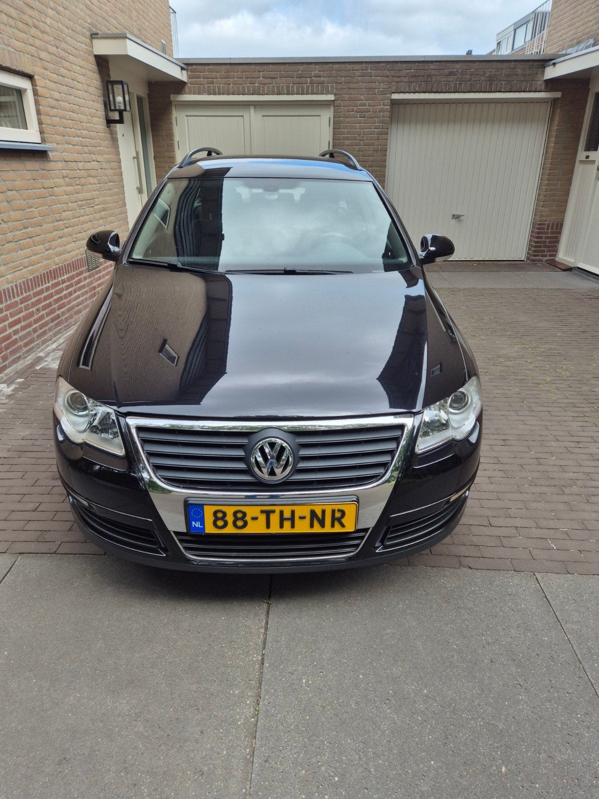 Volkswagen Passat Comf.line 2.0 FSI 110KW Variant 2006 Zwart, Auto's, Voorwielaandrijving, 4 cilinders, 1984 cc, Zwart