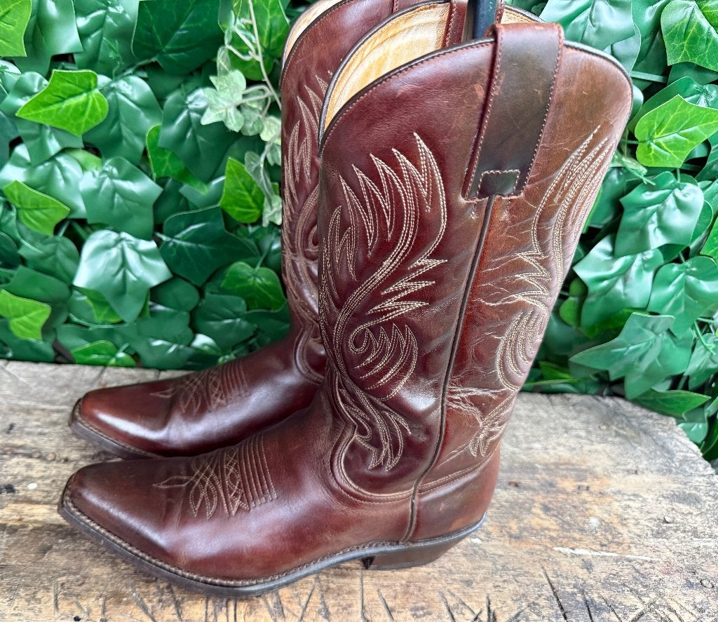 bijna Nieuwe mooie  laarzen van sendra maat 42, Sendra, Bruin, Boots, Ophalen of Verzenden