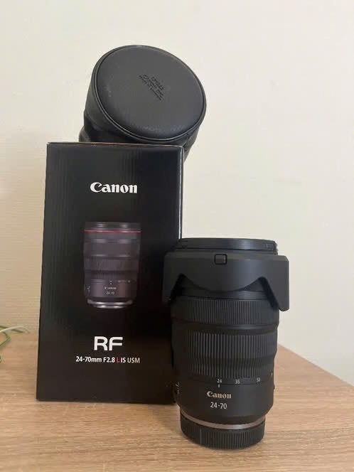 RF 24-70mm F/2.8L IS USM (4 jaar garantie), Audio, Tv en Foto, Fotografie | Lenzen en Objectieven, Beschermhoes/tas, Canon, Canon RF