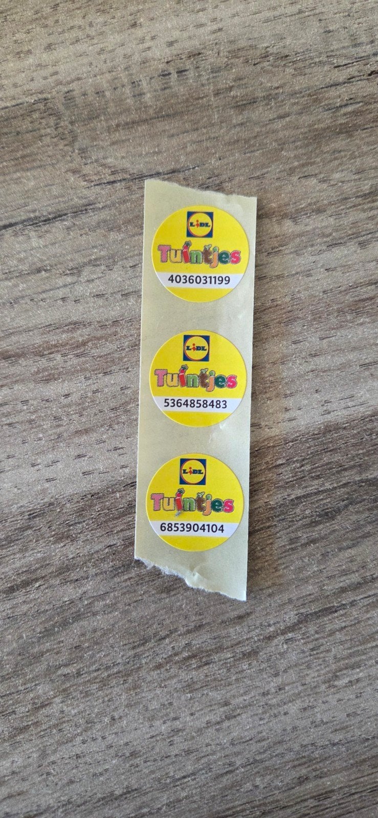 gratis af te halen 3 zegeltjes, Lidl, Ophalen