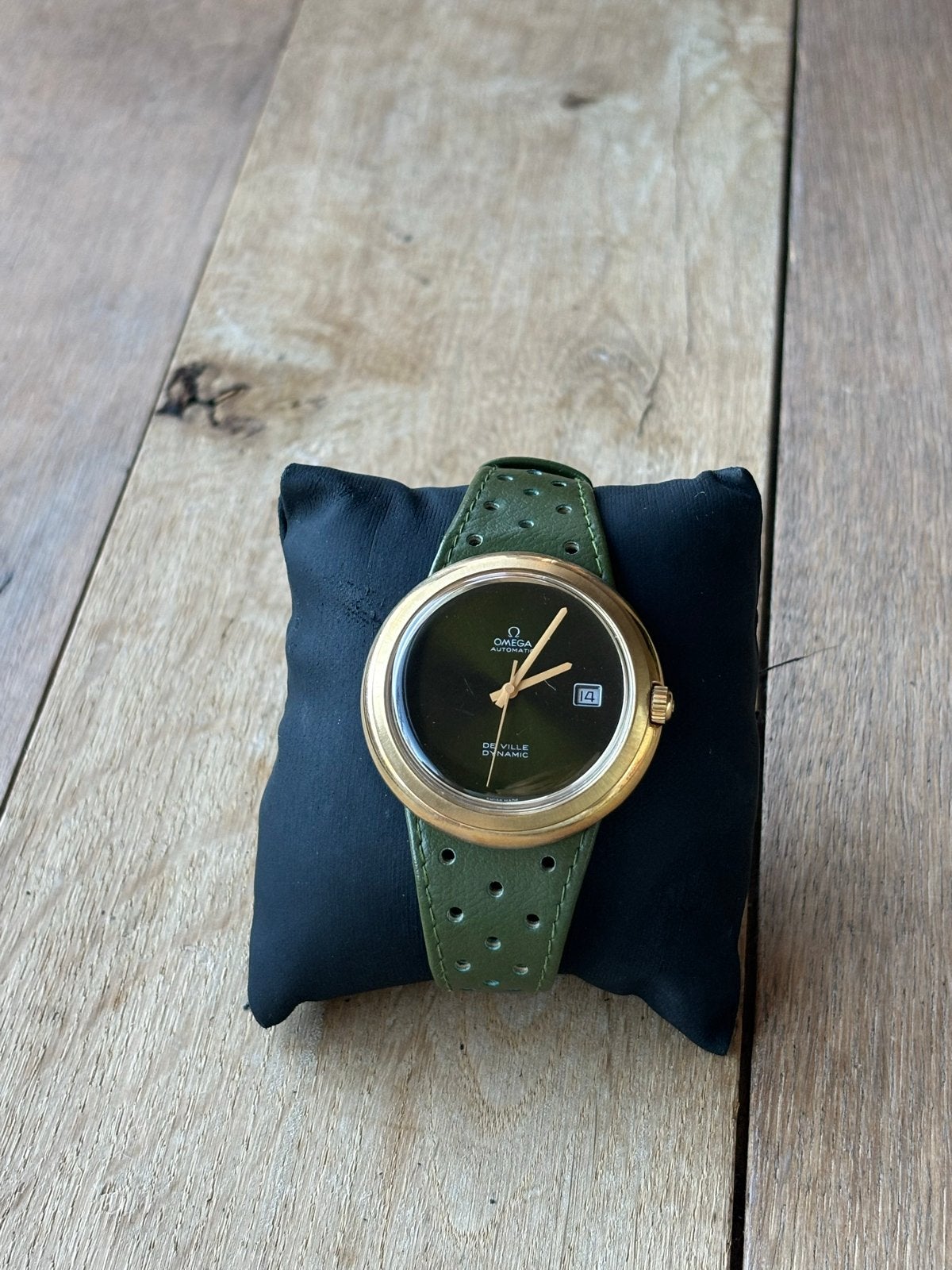 Omega De Ville Dynamic Automatic Vintage horloge jr '60/‘70, Sieraden, Tassen en Uiterlijk, Horloges | Antiek, Met bandje, Verzenden