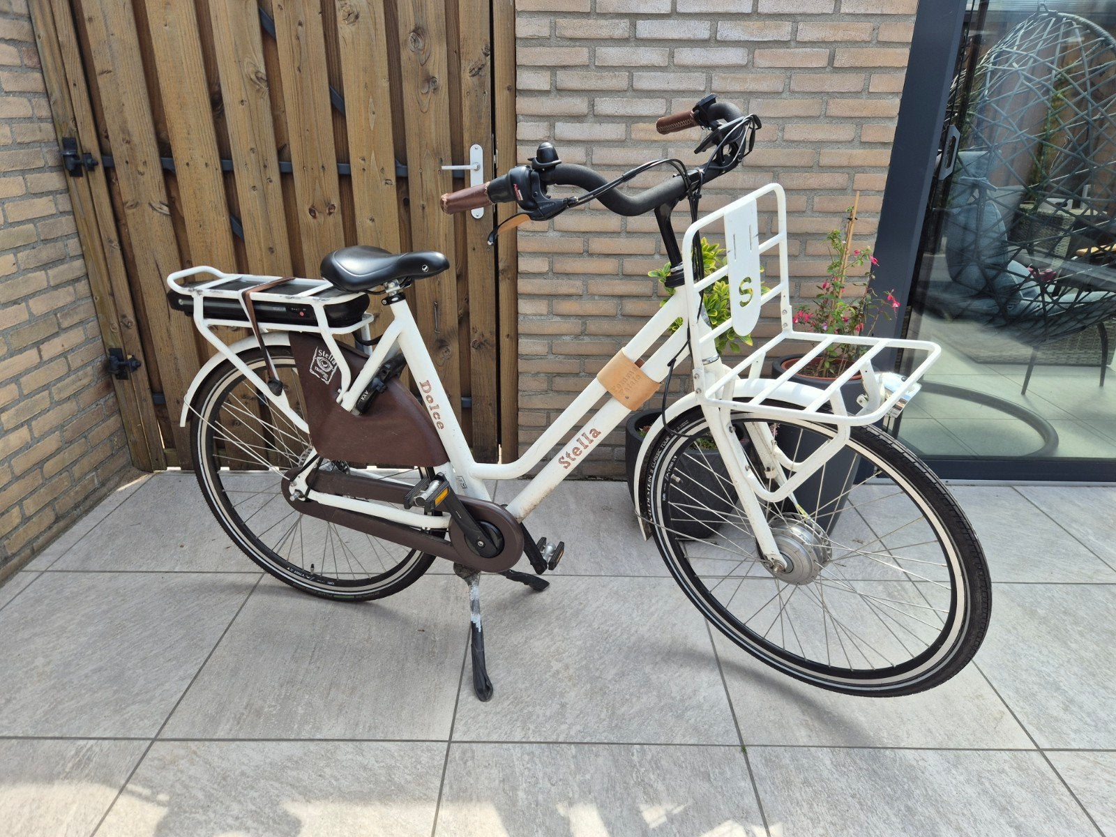 Stella e-bike met kapotte accu, Gebruikt, 51 tot 55 cm, 50 km per accu of meer, Ophalen