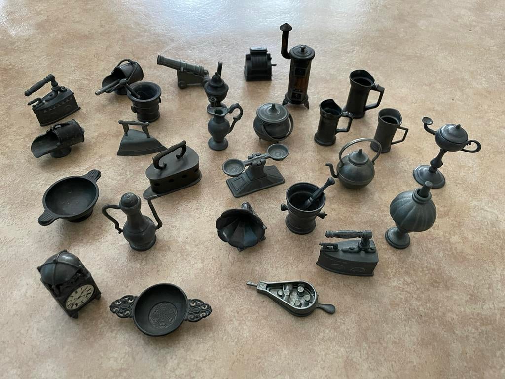 Vintage Letterbak Miniaturen Collectie, Ophalen of Verzenden