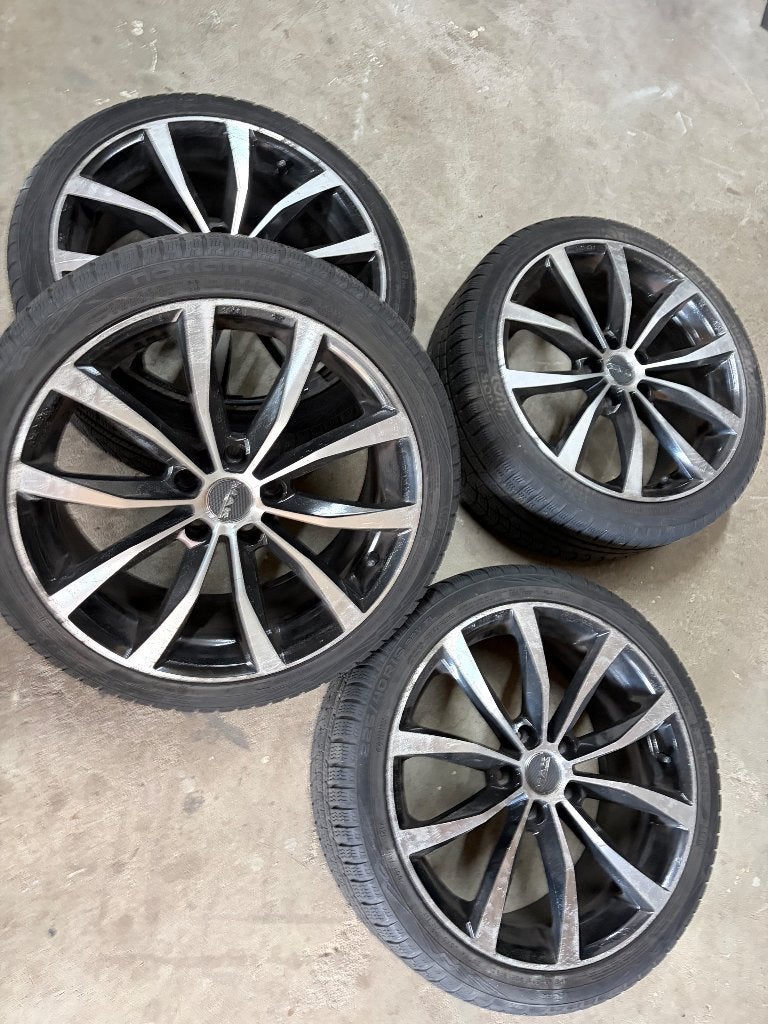 Velgen met band, Ophalen, 18 inch, Gebruikt, Velg(en)