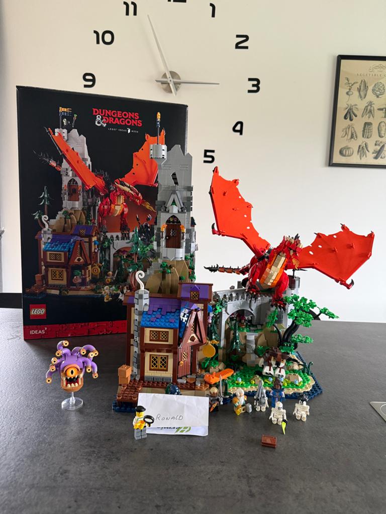 Lego Ideas Dungeons & Dragons: Het Verhaal van de Rode Draak, Kinderen en Baby's, Speelgoed | Duplo en Lego, Lego, Ophalen of Verzenden
