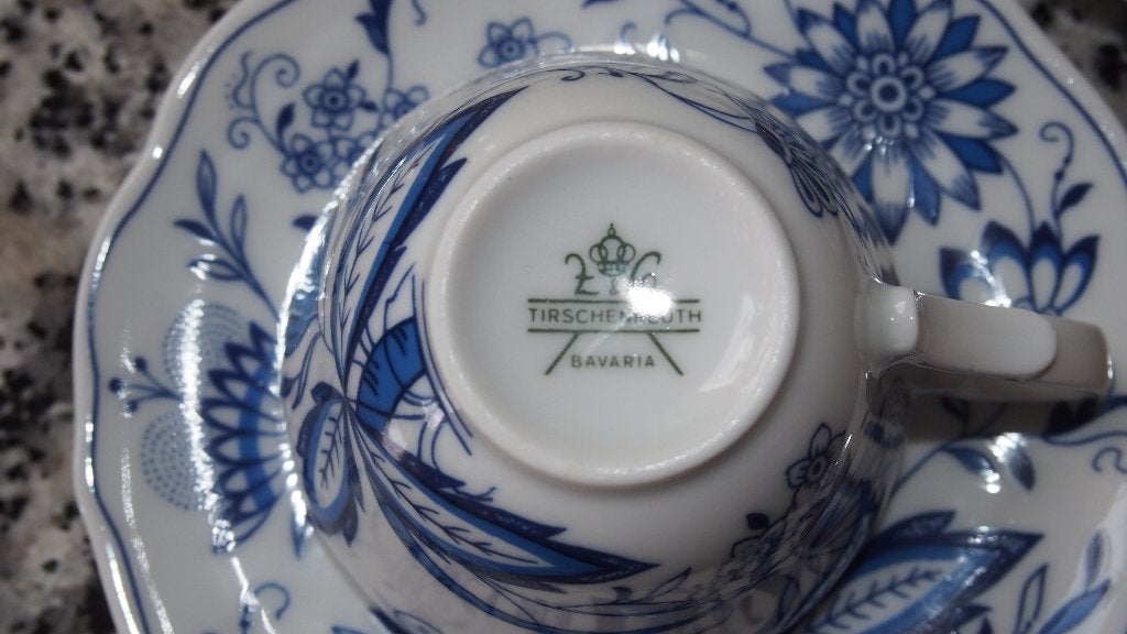 12 espresso/mokka kopjes Tirschenreuth, Vintage, Nieuw, Ophalen of Verzenden, Kop(pen) en/of Schotel(s)