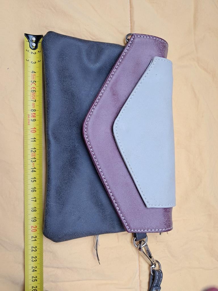 Didi clutch vegan leer, Sieraden, Tassen en Uiterlijk, Tassen | Schoudertassen, Ophalen of Verzenden, Leer