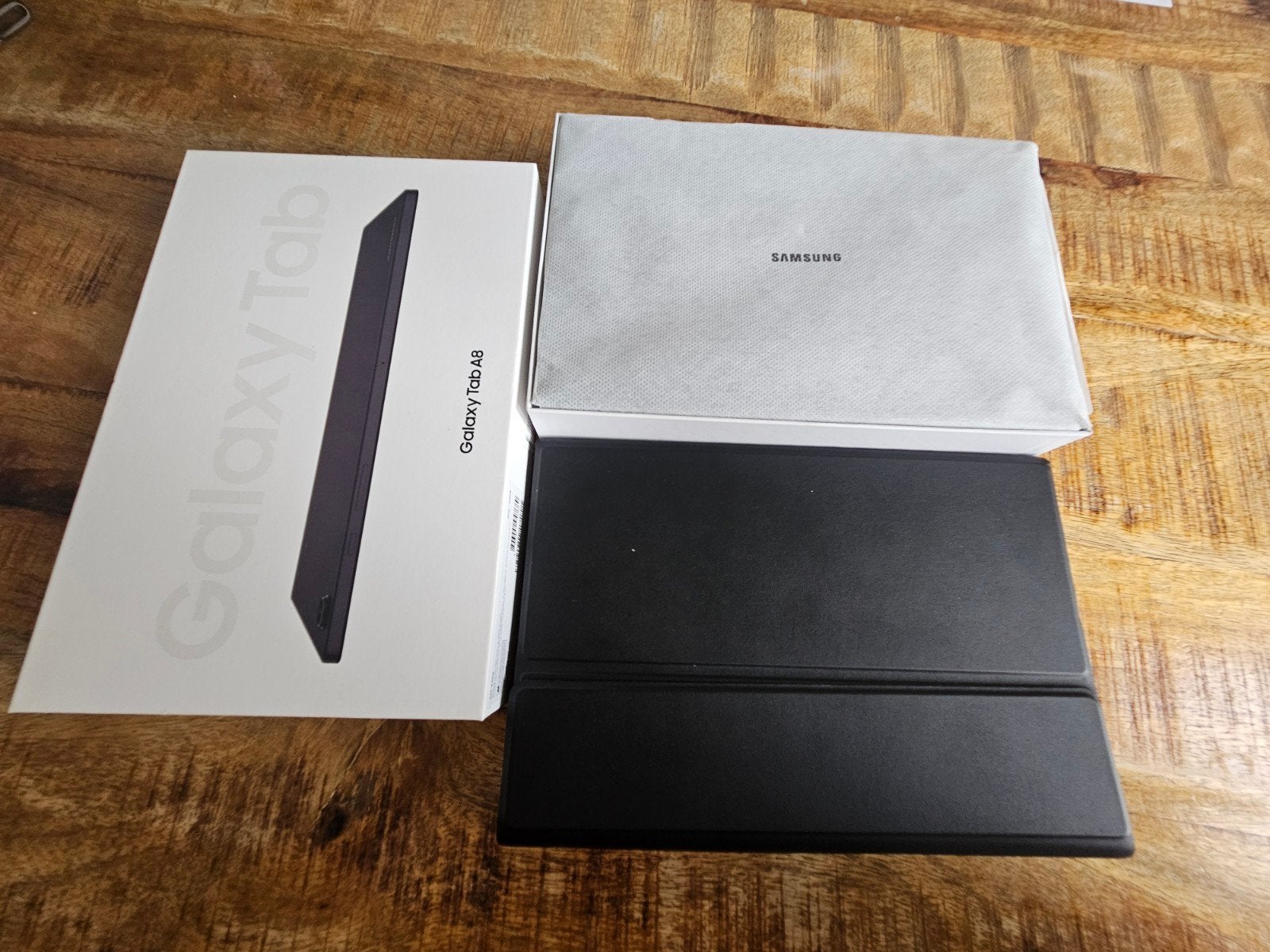 Samsung Galaxy Tab A8 128GB met toetsenbordhoes, Computers en Software, Windows Tablets, Ophalen, Zo goed als nieuw, 10 inch