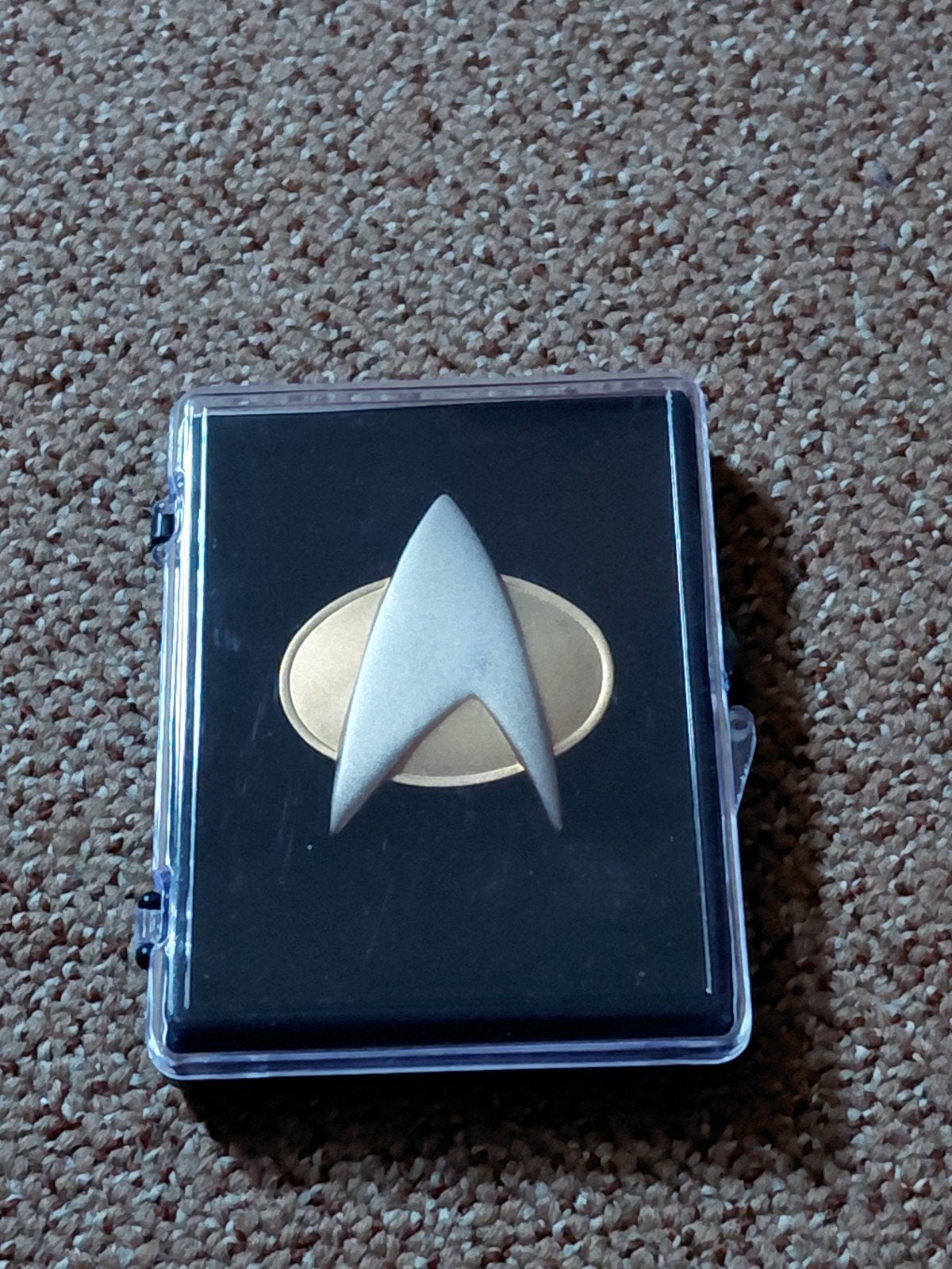 Star Trek Communicator pin, Ophalen of Verzenden, Zo goed als nieuw, Overige typen