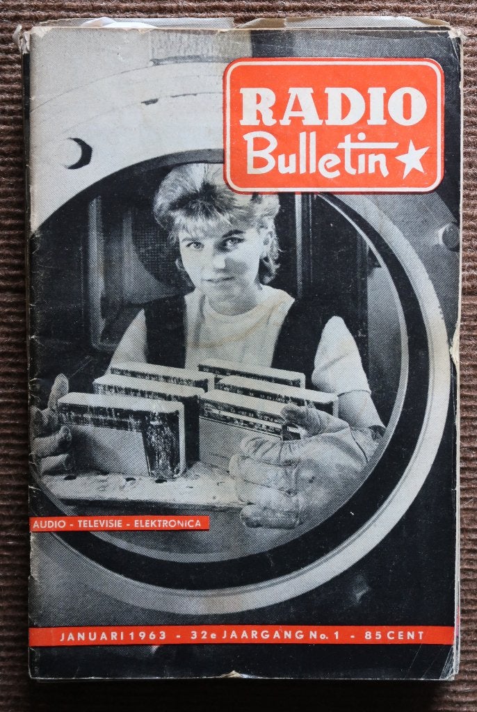 Jaargangen Radio Bulletin 1968 t/m 1974, losse nrs uit 1957, Gelezen, Elektrotechniek, Ophalen of Verzenden, De Muiderkring