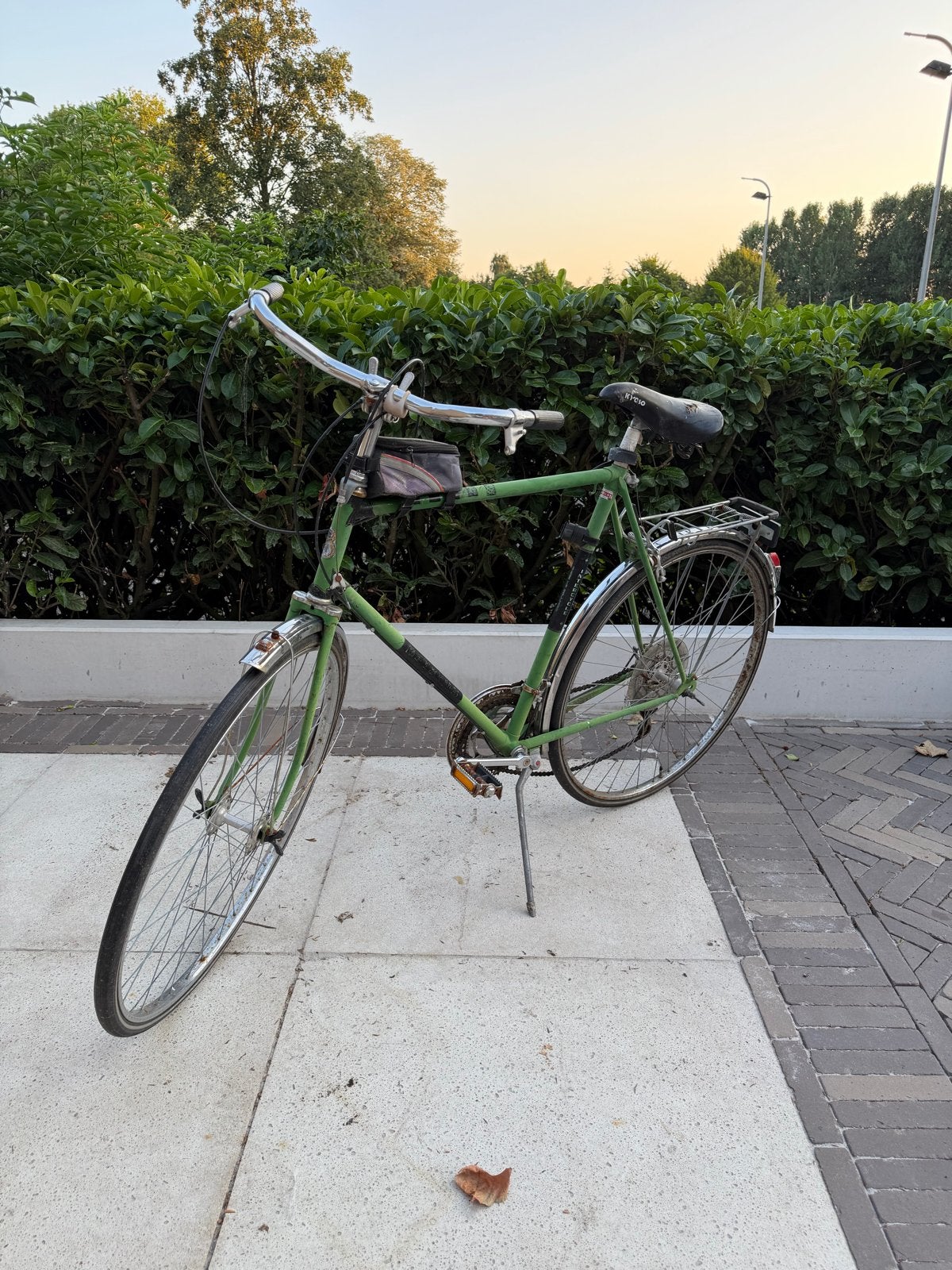 Klassieke Batavus Intercycle Fiets - Vintage Groen, Ophalen, Velgrem, Jaren '60 of nieuwer