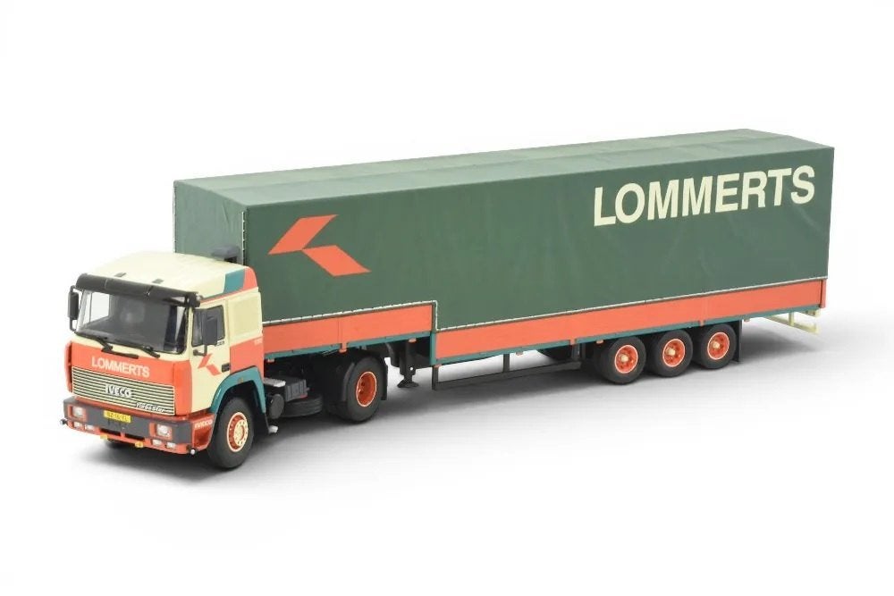 Tekno Lommerts iveco, Hobby en Vrije tijd, Modelauto's | 1:50, Info@gejomodels.nl, Nieuw, Cbw, Tekno