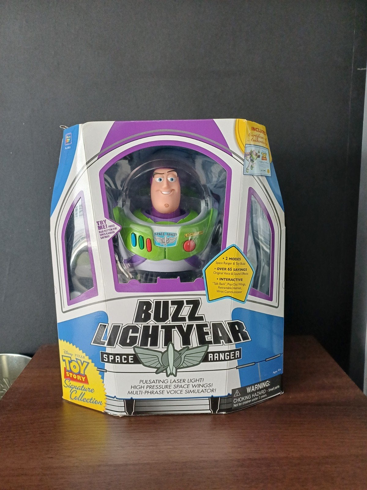 Buzz Lightyear Thinkway Signature Toy Story Collection, Ophalen of Verzenden, Nieuw