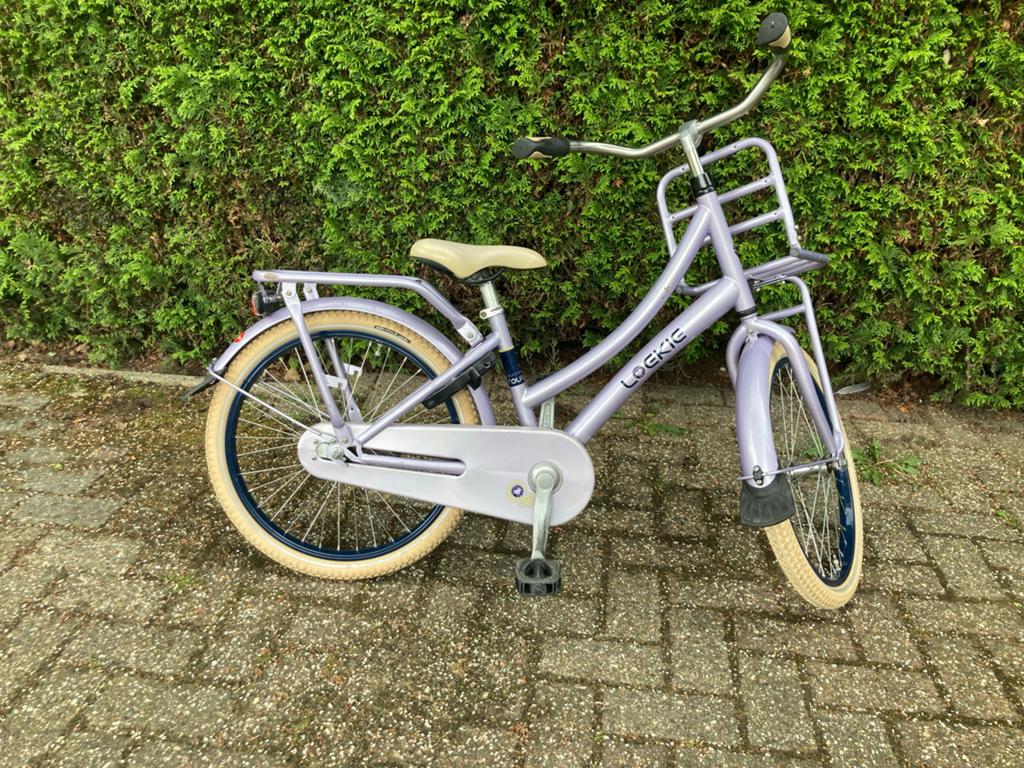 Loekie kinderfiets 20 inch - Zo goed als nieuw, Ophalen, Zo goed als nieuw, Terugtraprem, 16 tot 20 inch