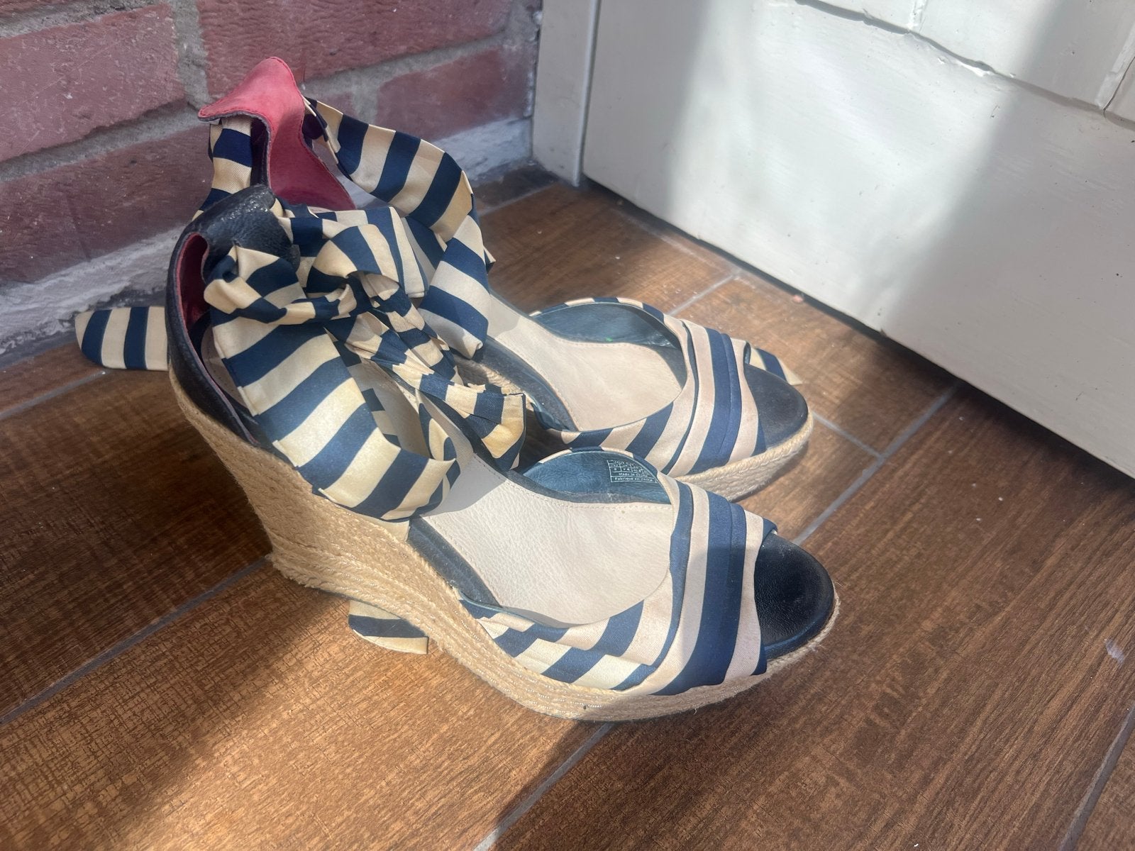 UGG Espadrille Wedges - Zomerse Sandalen met Bandjes, Kleding | Dames, Schoenen, Ophalen, Blauw, Espadrilles of Moccasins, Gedragen