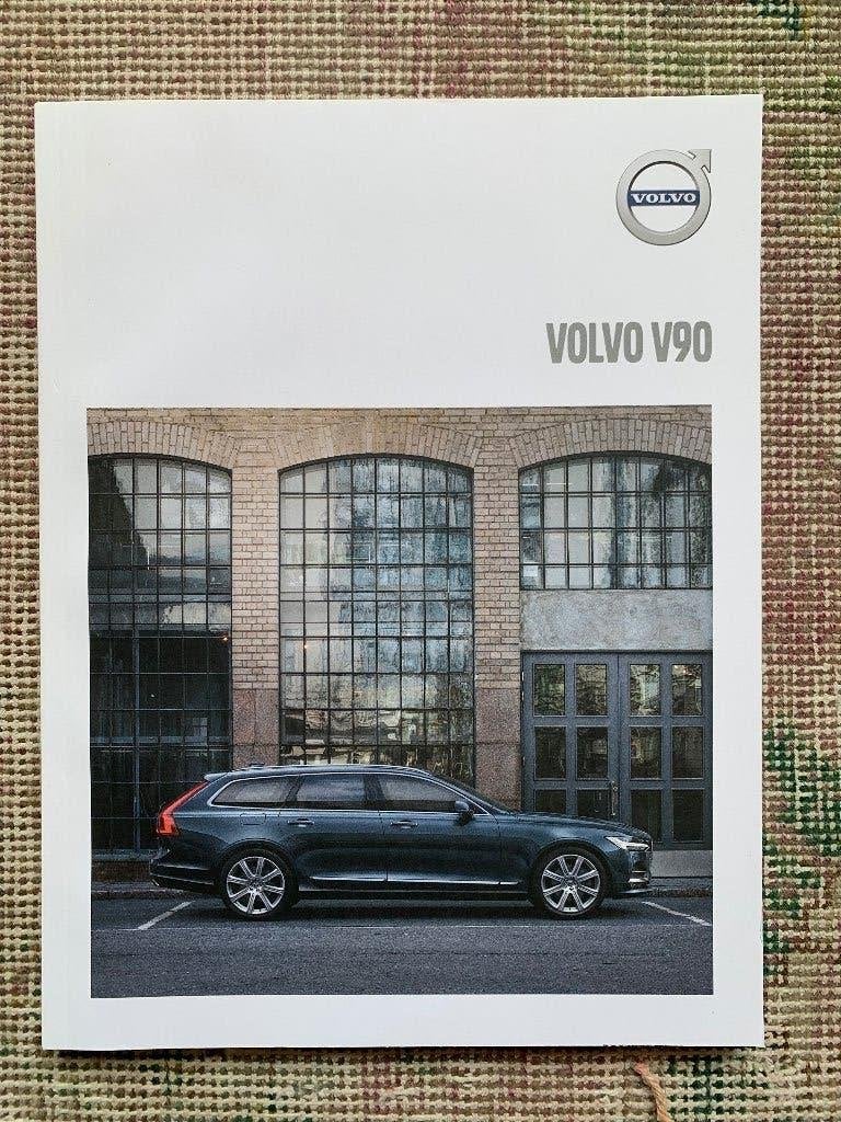 Dikke Nederlandse brochure folder Volvo V90 2018 nieuw!, Volvo, Nieuw, Volvo, Ophalen of Verzenden