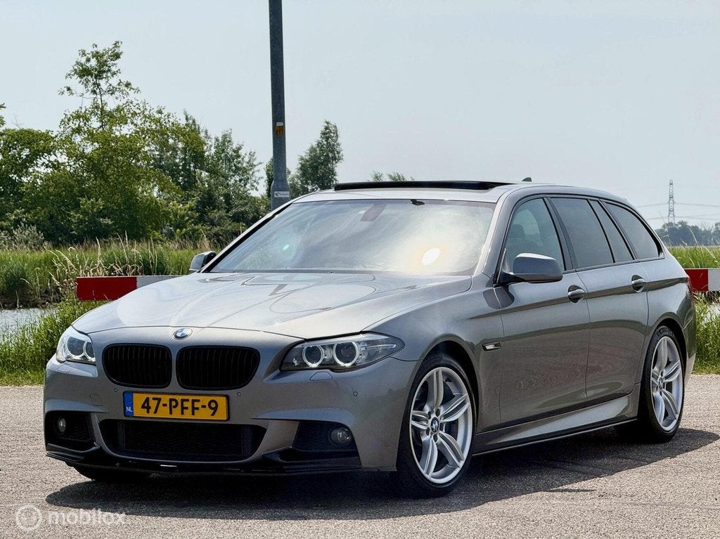 BMW 5-serie Touring M-sport 528i High Executive, Euro 5, Achterwielaandrijving, Gebruikt, 2996 cc