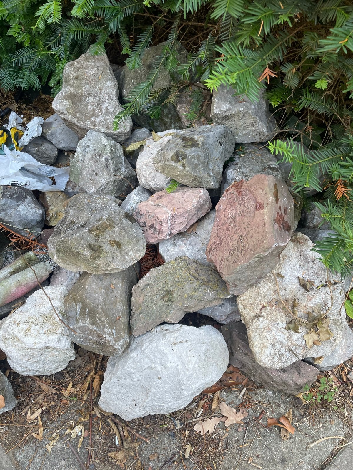 Diverse rotsen en keien voor tuin of decoratie, Tuin en Terras, Ophalen, Gebruikt, Multi, Kei