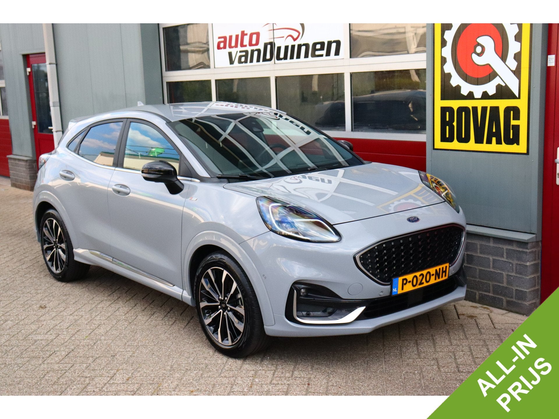 Ford Puma 1.0 EcoBoost Hybrid ST-Line Vignale O.a: Afn. trek, Met garantie (alle), Bedrijf, Hybride Elektrisch/Benzine, 3 cilinders