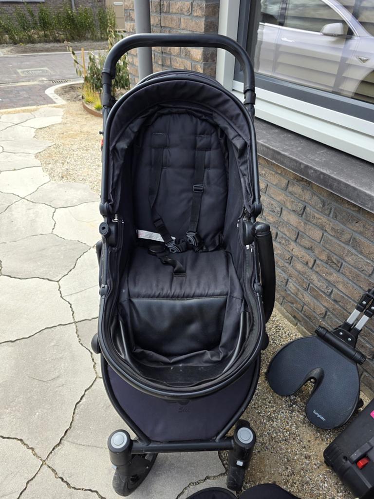 Slee kinderwagen met autostoeltje en base, Ophalen, Gebruikt, Combiwagen, Met autostoeltje