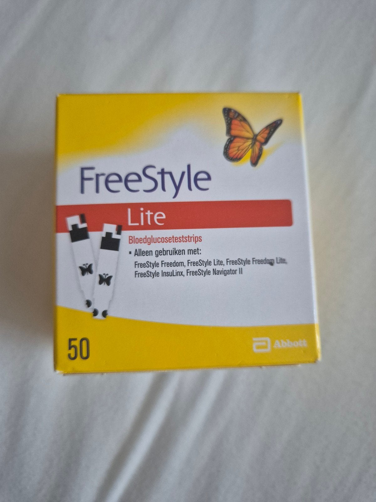 zoek glucosestrips FREESTYLE LITE, Verzenden