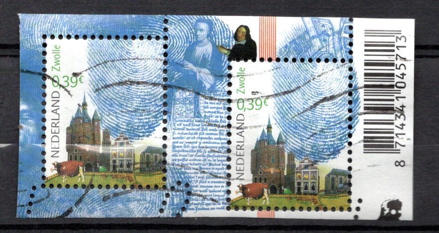 gestempelde zegel. jaar 2006; paartje mooi Nederland, Ophalen of Verzenden, Na 1940, Gestempeld