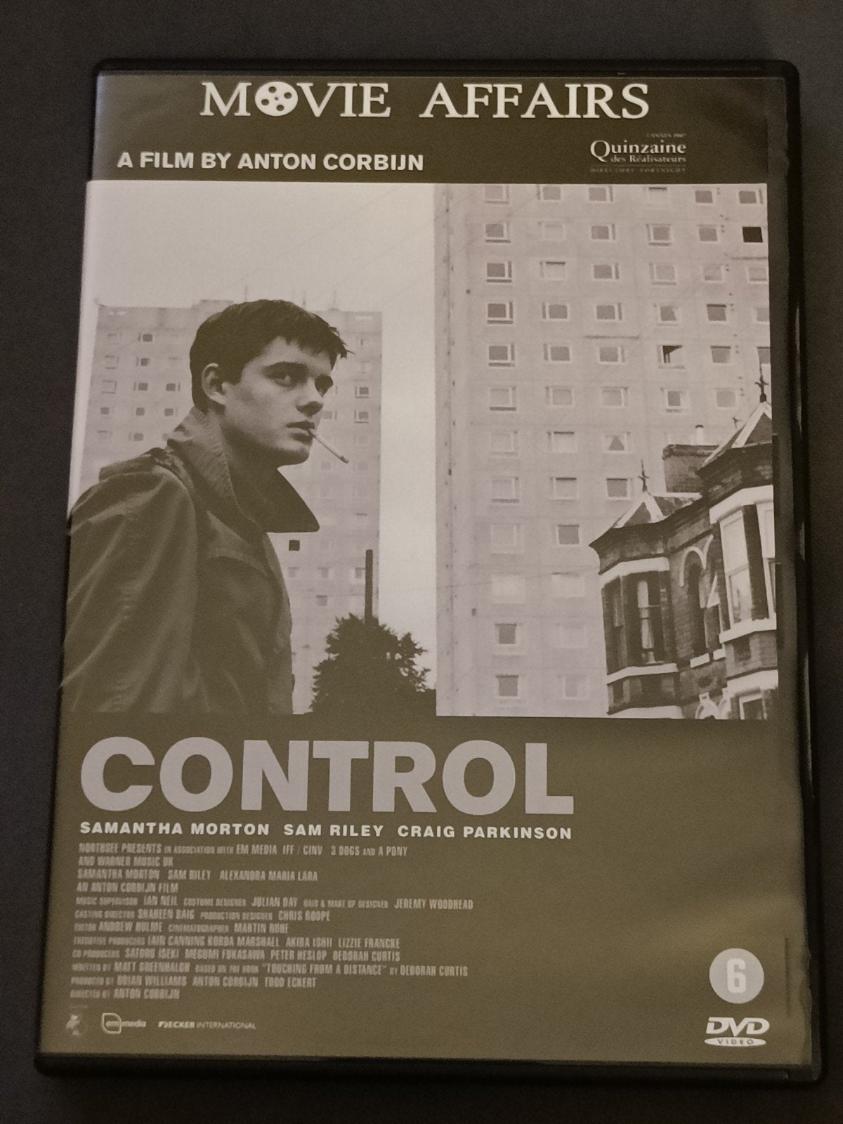 Control - DVD (Film van Anton Corbijn), Ophalen of Verzenden, Vanaf 6 jaar, Gebruikt, Engels