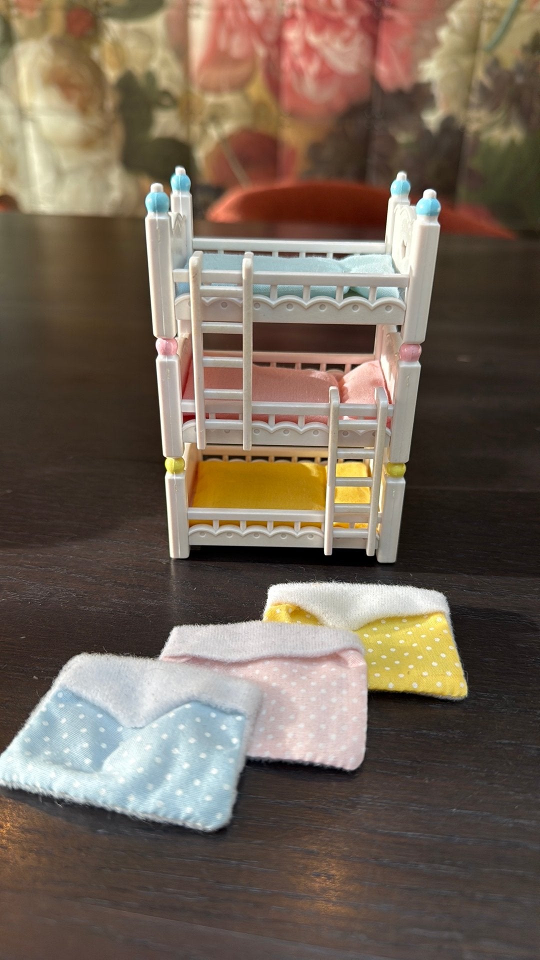 Sylvanian Families 4448 stapelbed drieling, Ophalen of Verzenden, Zo goed als nieuw, Overige typen