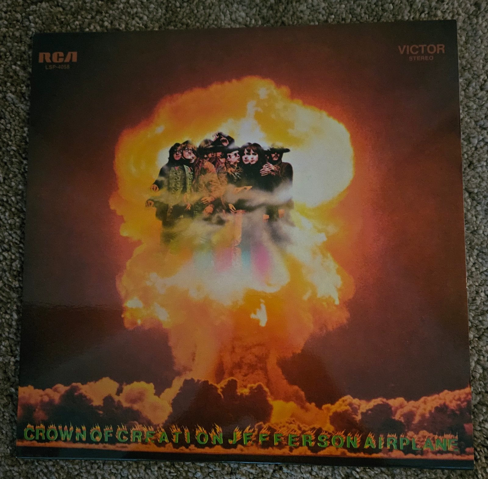 Jefferson airplane crown of creation LP, Ophalen of Verzenden, Zo goed als nieuw, 12 inch, Poprock