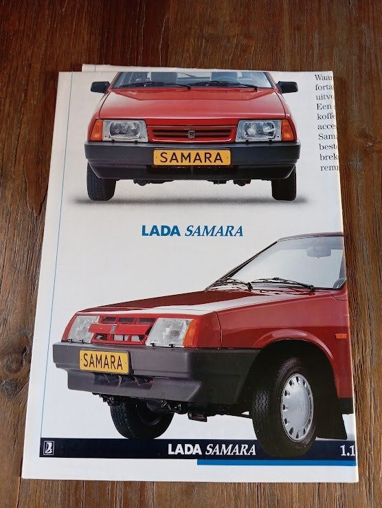 Lada Samara 16 pag., Verzenden, Zo goed als nieuw, Overige merken