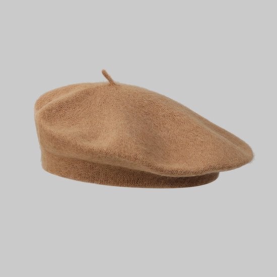 Mooie camelkleurige Franse Baret, Ophalen of Verzenden, Nieuw, One size fits all, Pet