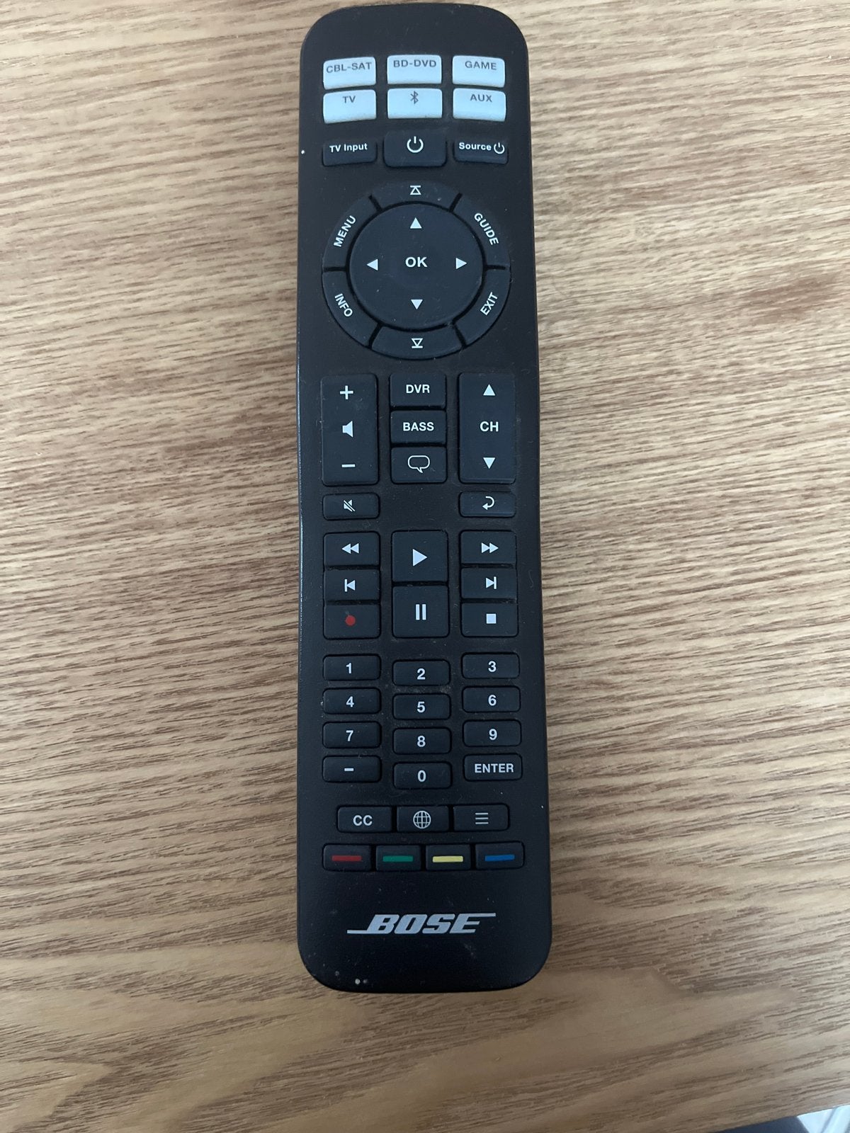 Bose afstandsbediening voor diverse apparaten, Ophalen of Verzenden, Gebruikt, Origineel, Dvd