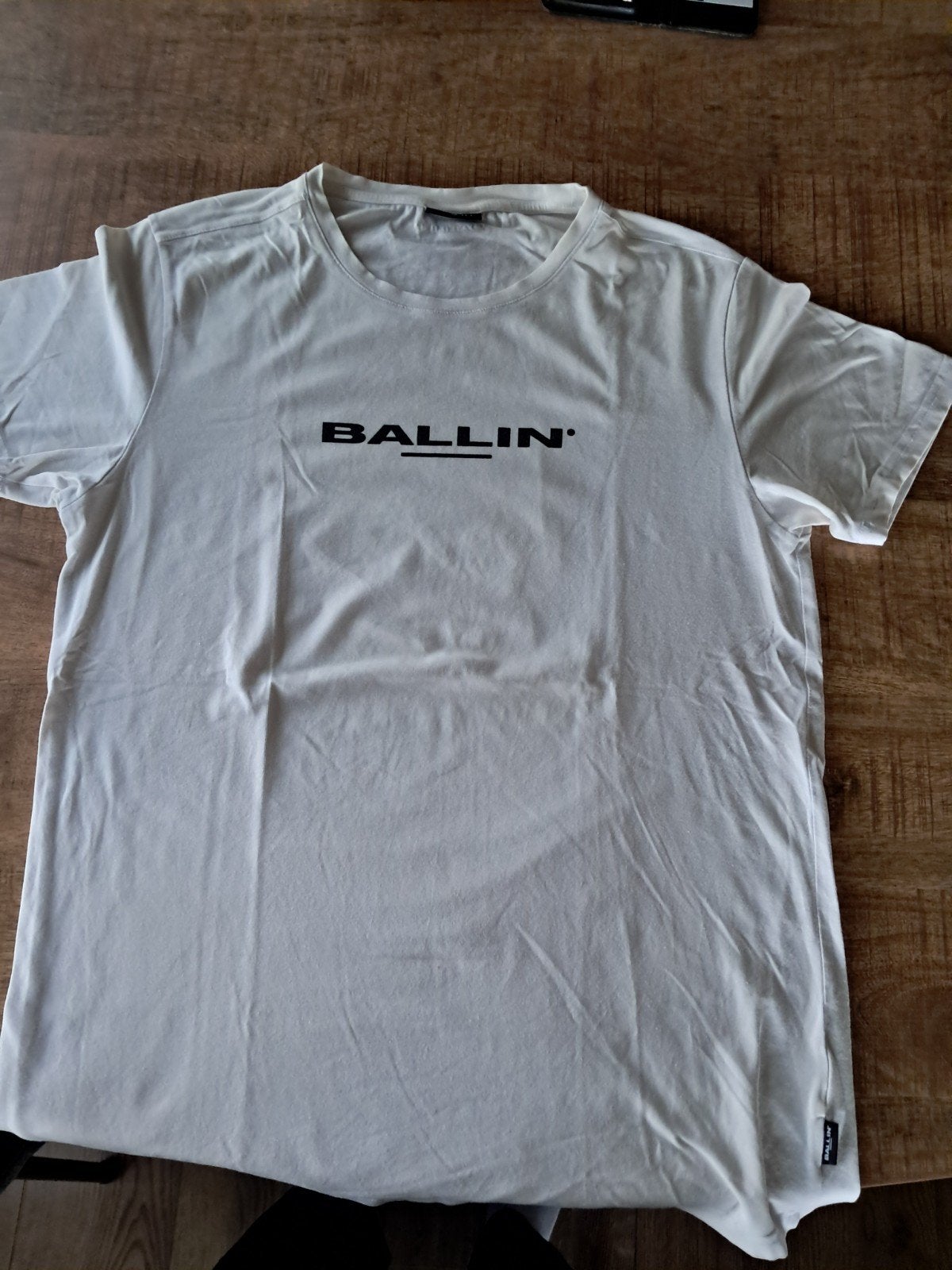 Ballin T-shirt maat M, Maat 48/50 (M), Wit, Ophalen of Verzenden, Zo goed als nieuw