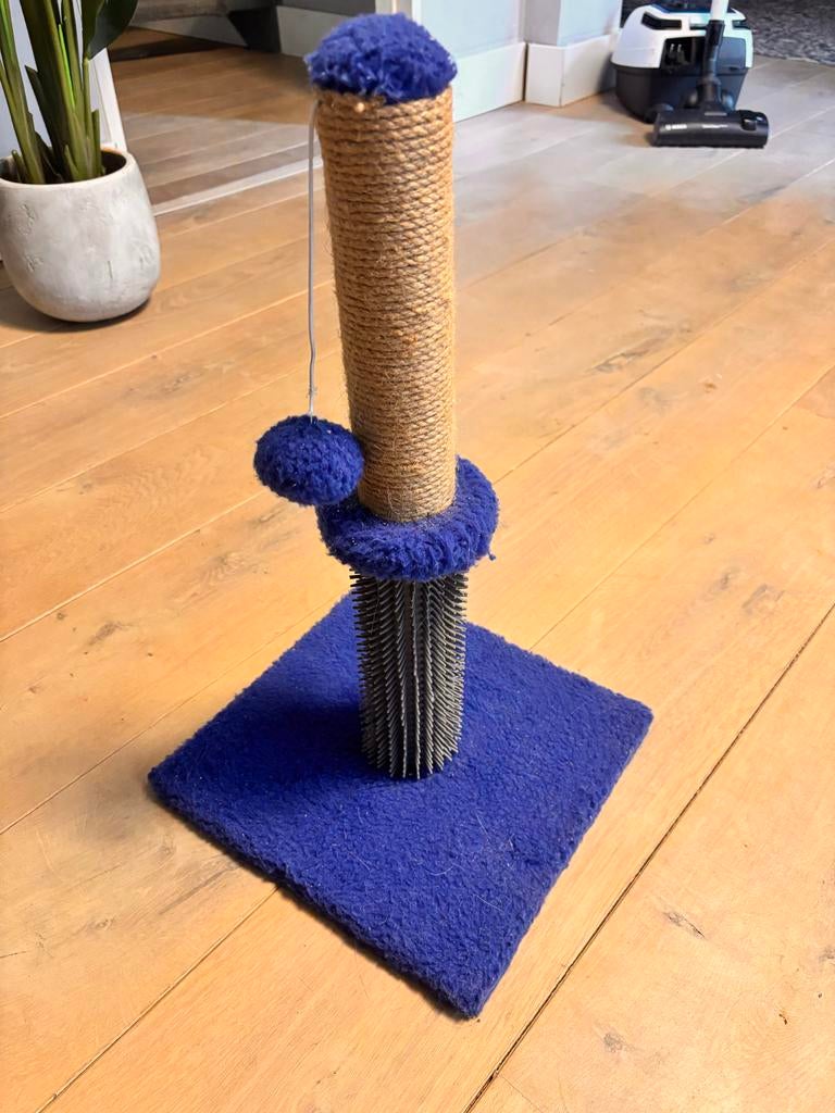 Katten krabpaal 50 cm hoog, Dieren en Toebehoren, Ophalen of Verzenden, Zo goed als nieuw, Krabpaal