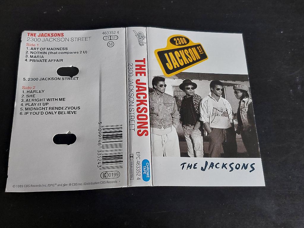 THE JACKSONS - 2300 JACKSON STREET (MC), 1 bandje, Ophalen of Verzenden, Zo goed als nieuw, Origineel