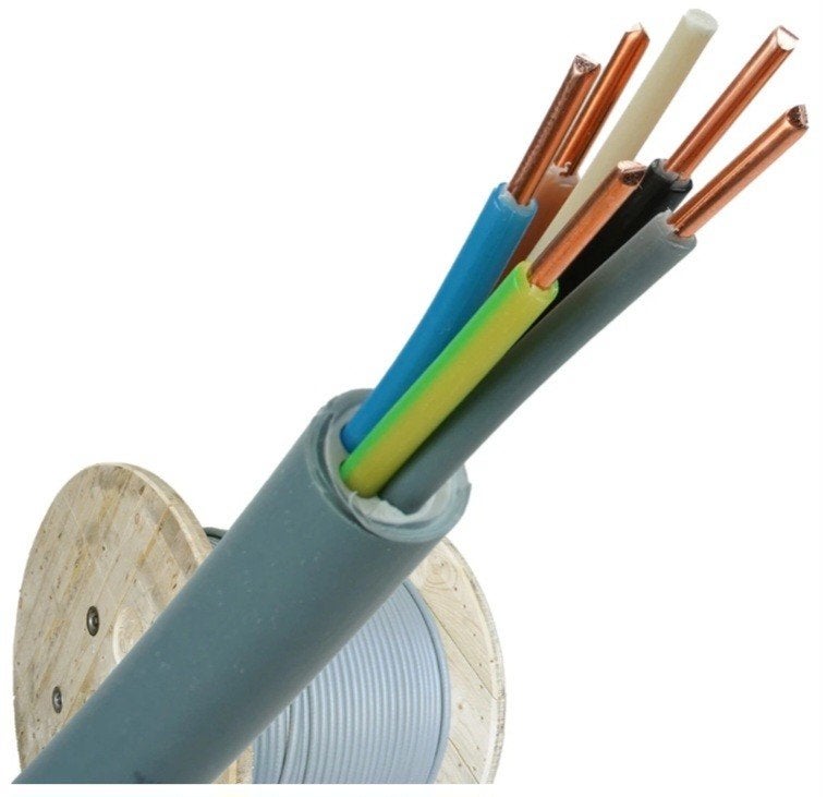 Waskönig YMvK Installatiekabel 5x2,5 mm² - 500m rol, Ophalen, Nieuw, Overige merken, Kabel of Snoer