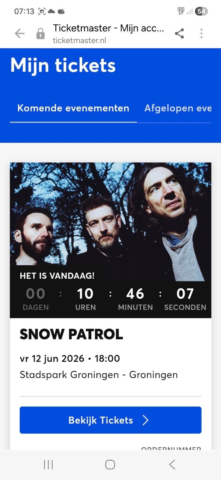 Concert Sow Patrol, Tickets en Kaartjes