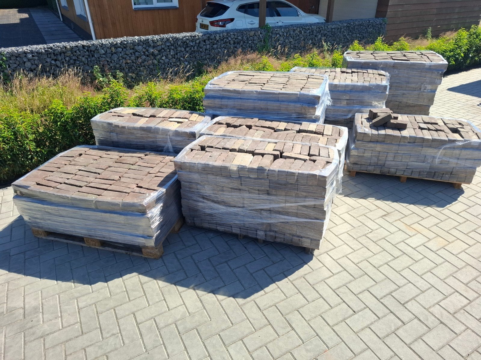 45m² Oud gebakken dikformaten/7duimers, Tuin en Terras, Ophalen