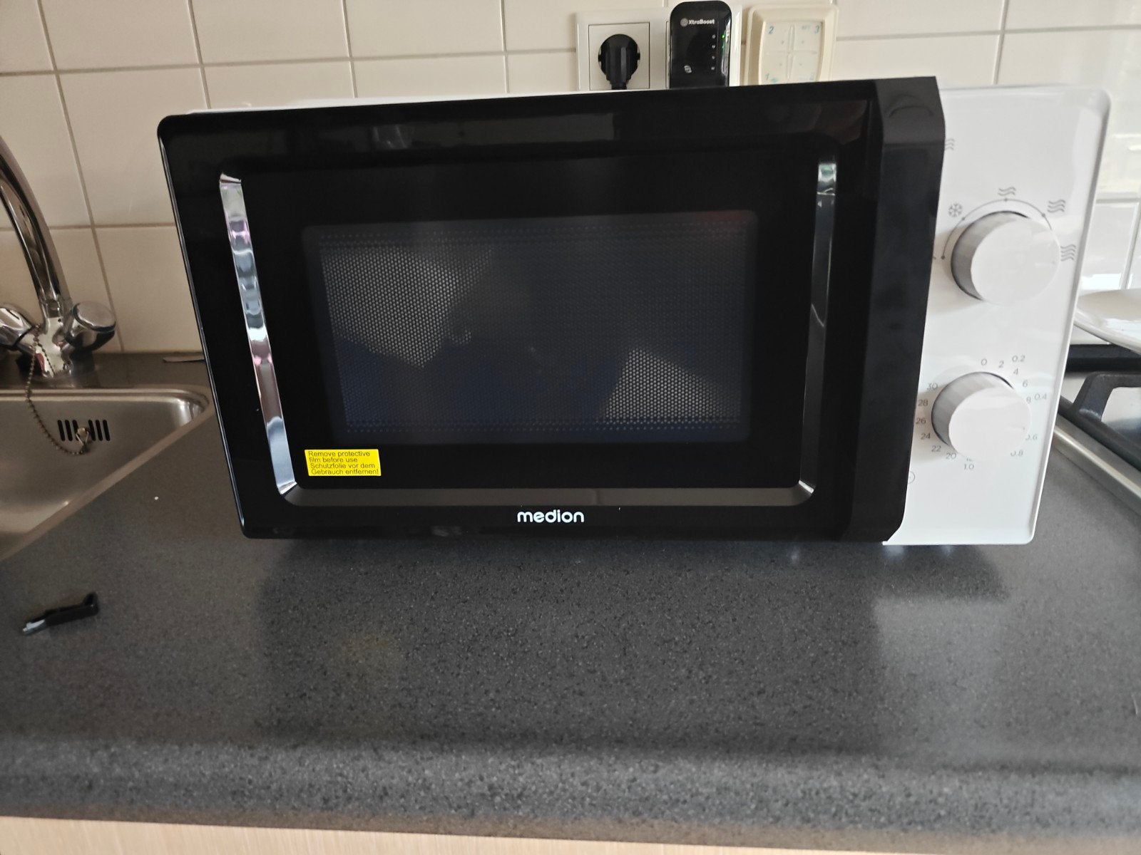 Medion Magnetron - Compact en Vrijstaand, Witgoed en Apparatuur, Gebruikt, Minder dan 45 cm, Ophalen of Verzenden, Magnetron