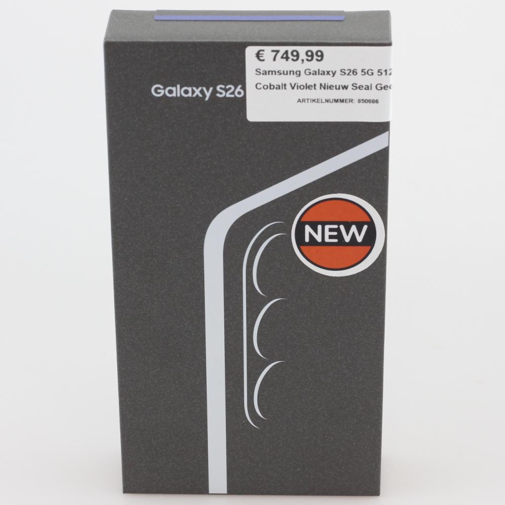 Samsung Galaxy S26 5G 512GB Cobalt Violet Nieuw Seal Geopend, Samsung, Nieuw, Support@Samsung.com, 129, Samsung-ro, Yeongtong-gu
Suwon-si, Gyeonggi-do 16677
South Korea