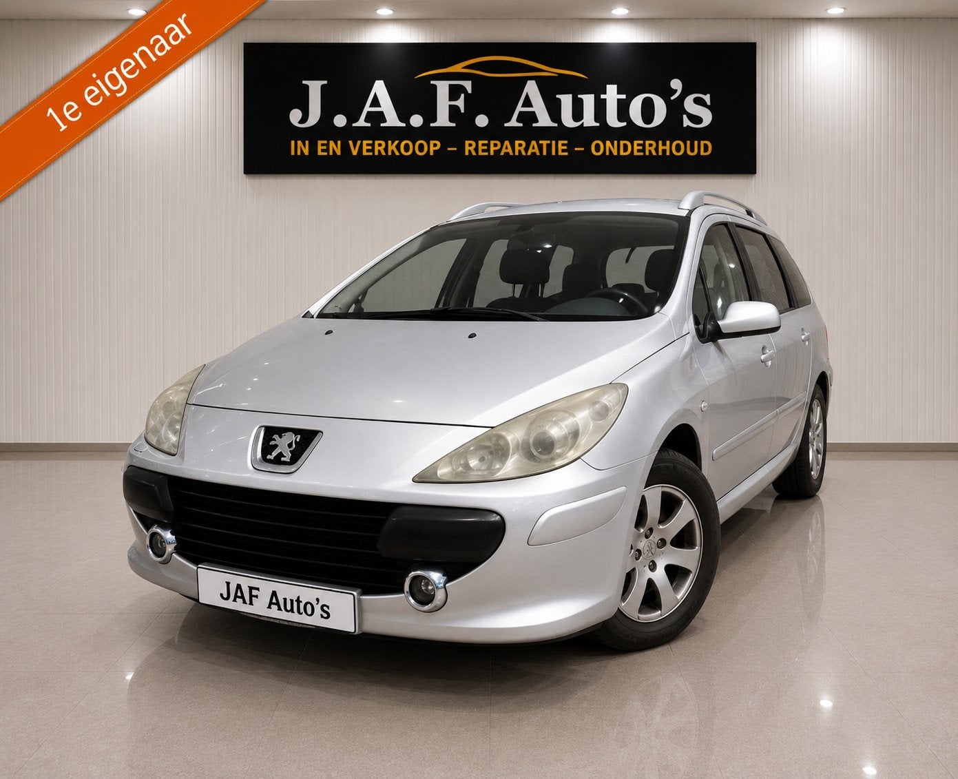 Peugeot 307 SW 1.6-16V Airco Cruise LMV Nw APK, Auto's, Peugeot, 4 cilinders, 715 kg, 7 stoelen, Origineel Nederlands