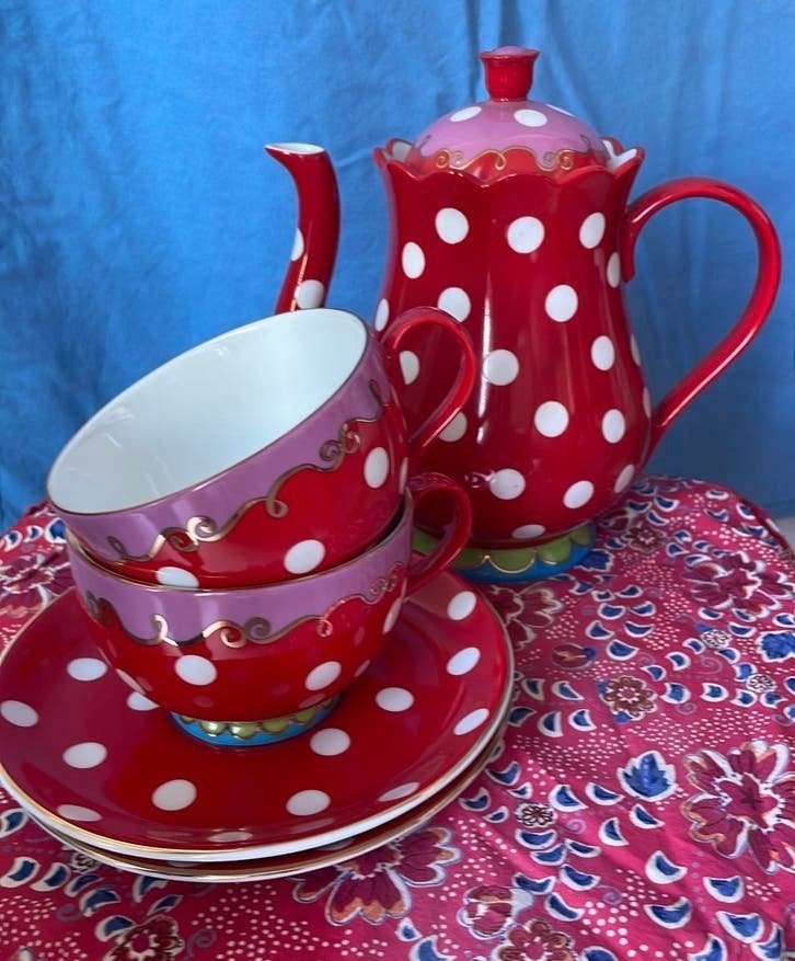 Oilily servies, Huis en Inrichting, Keuken | Servies, Ophalen, Overige stijlen, Kop(pen) en/of Schotel(s)
